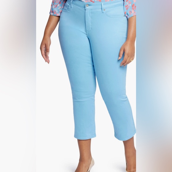 NYDJ Marilyn Ankle Straight Leg Jeans. Size 14W - Picture 2 of 16